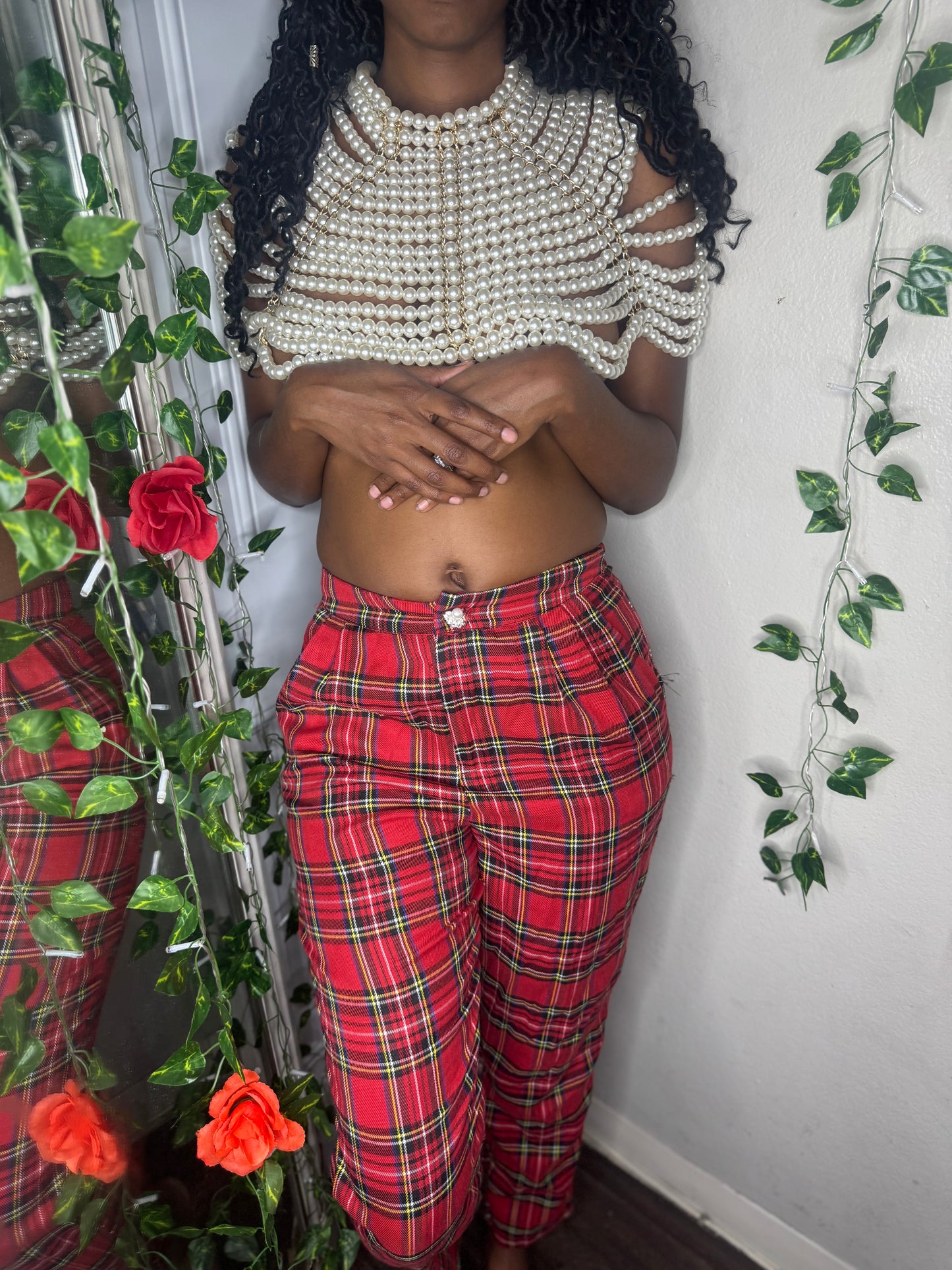 Plaid Pants